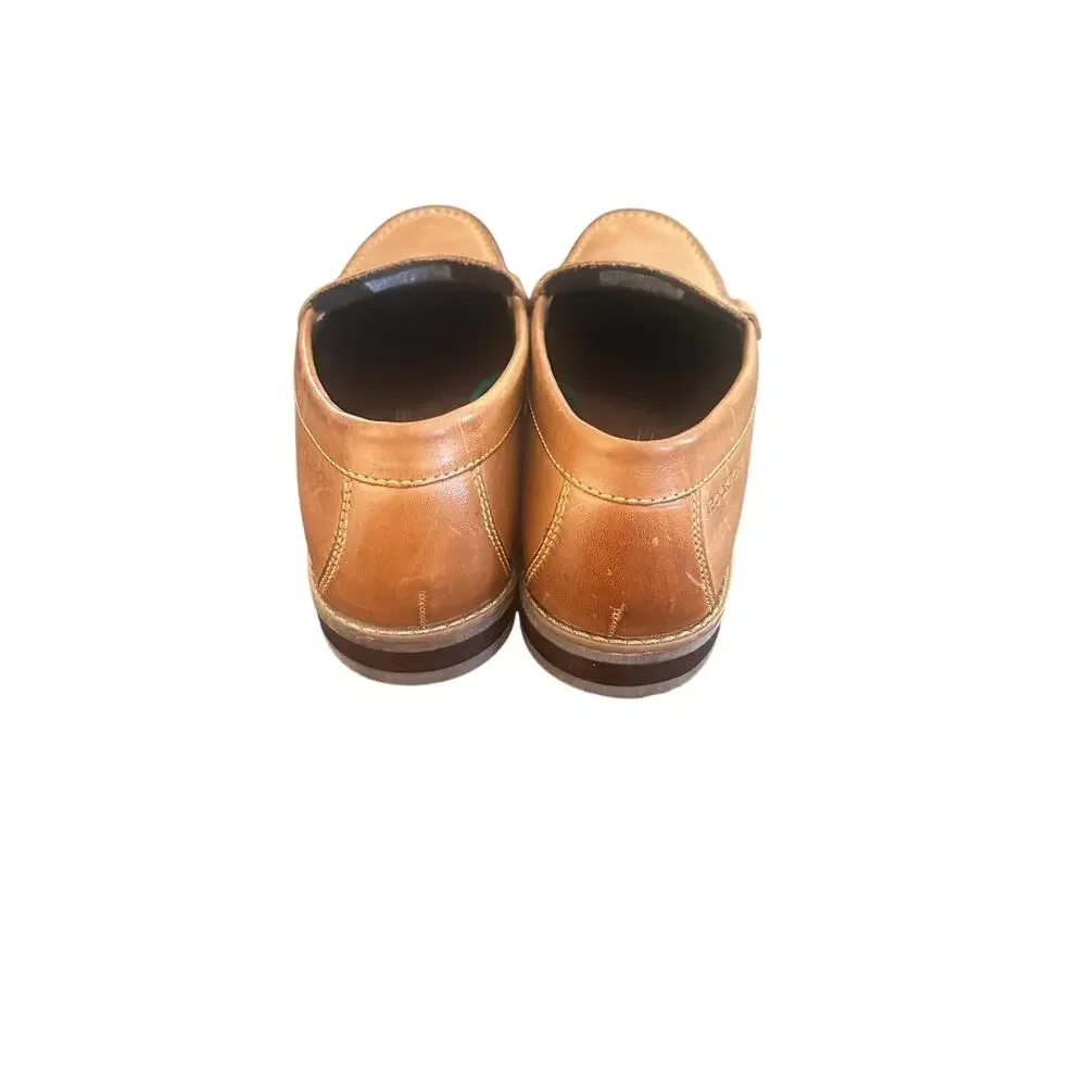 Cole Haan Mens Leather Loafter Brown SZ Brown Slip On Classic SZ8.5 Comfort